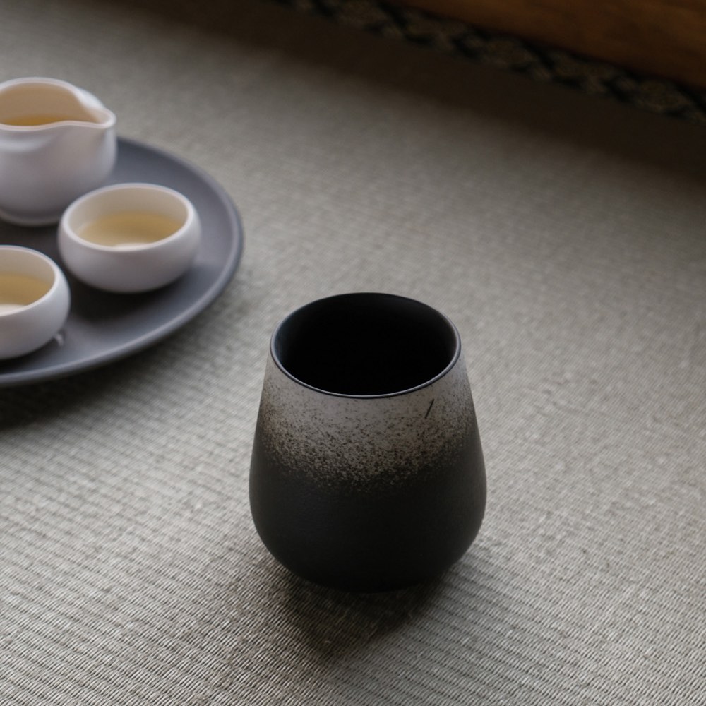snö 黑杉陶杯